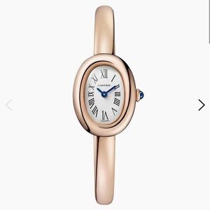 Cartier Women's Oval Rose Gold Watch